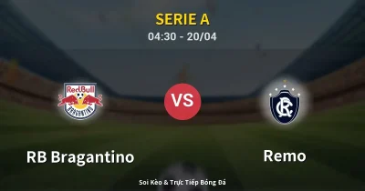 RB Bragantino vs Remo 20/04